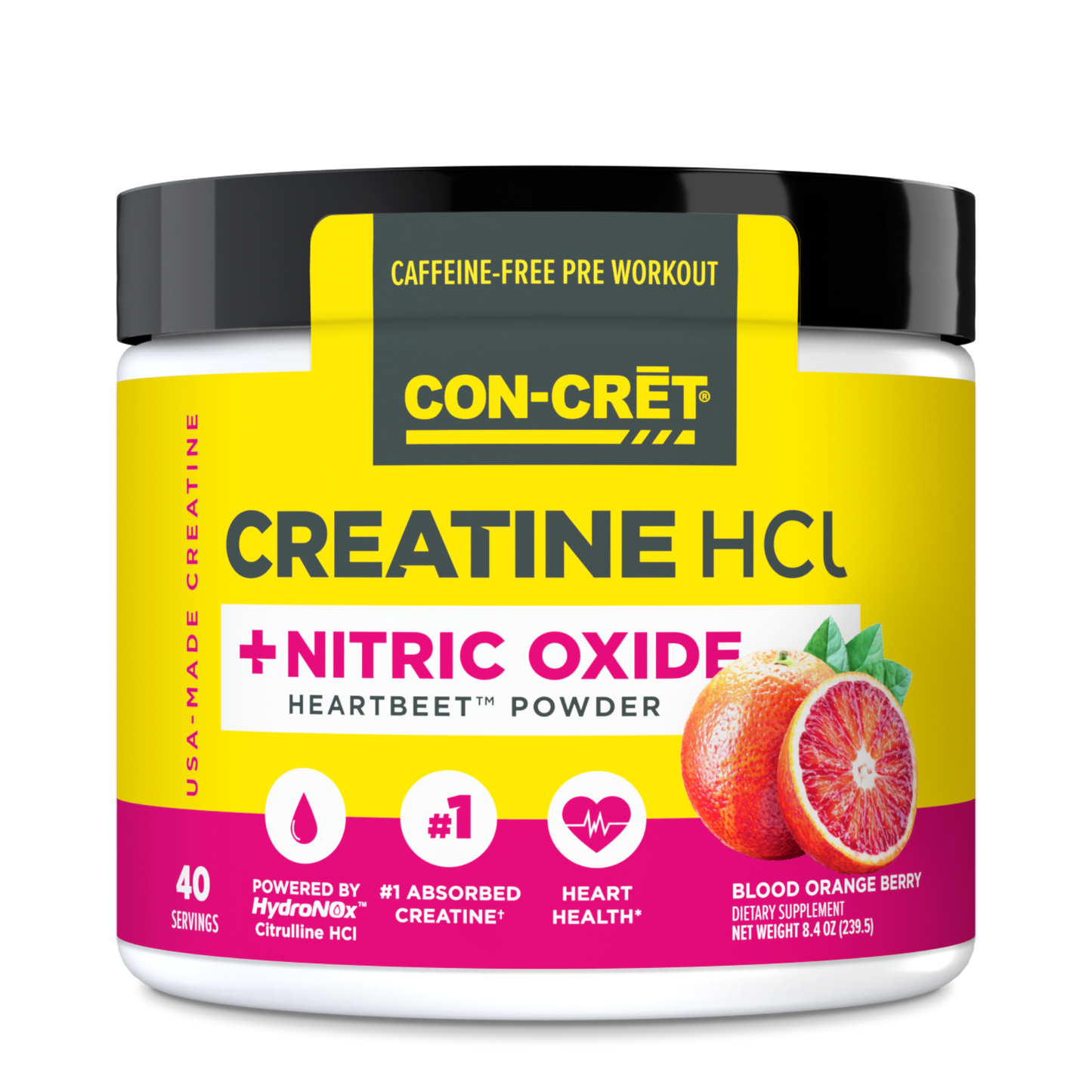 CON-CRĒT® Creatine HCl + Nitric Oxide