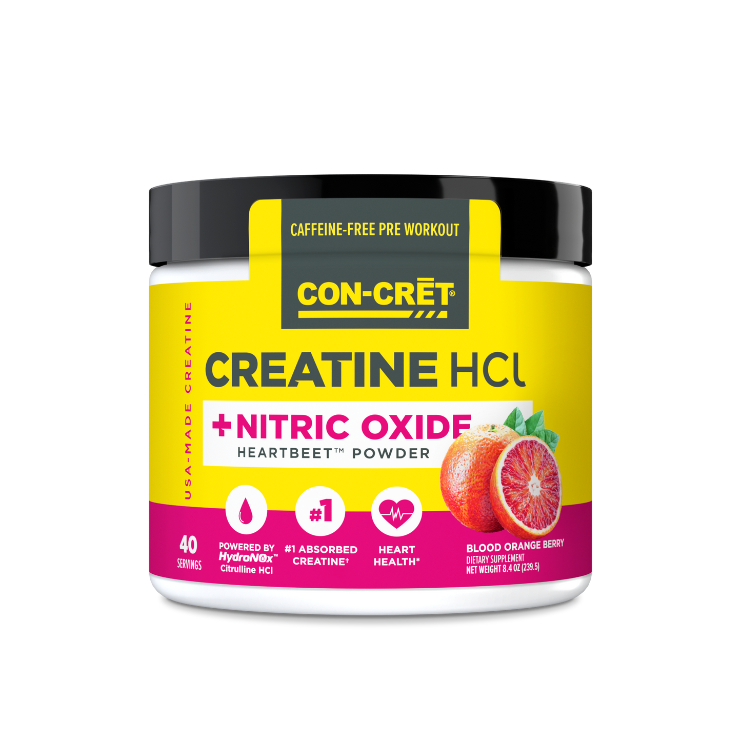 CON-CRĒT® Creatine HCl + Nitric Oxide