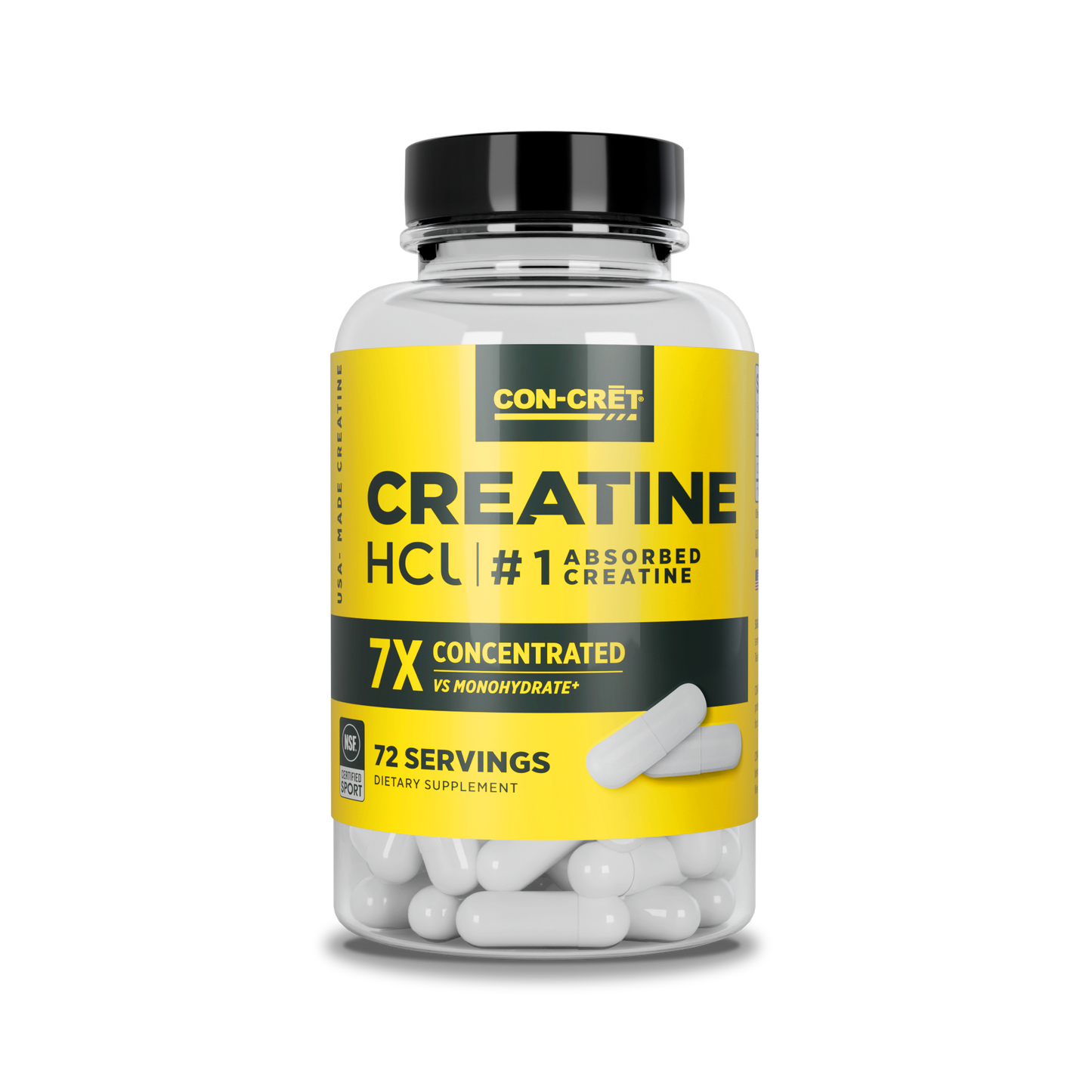 CON-CRĒT® Creatine HCl Capsules