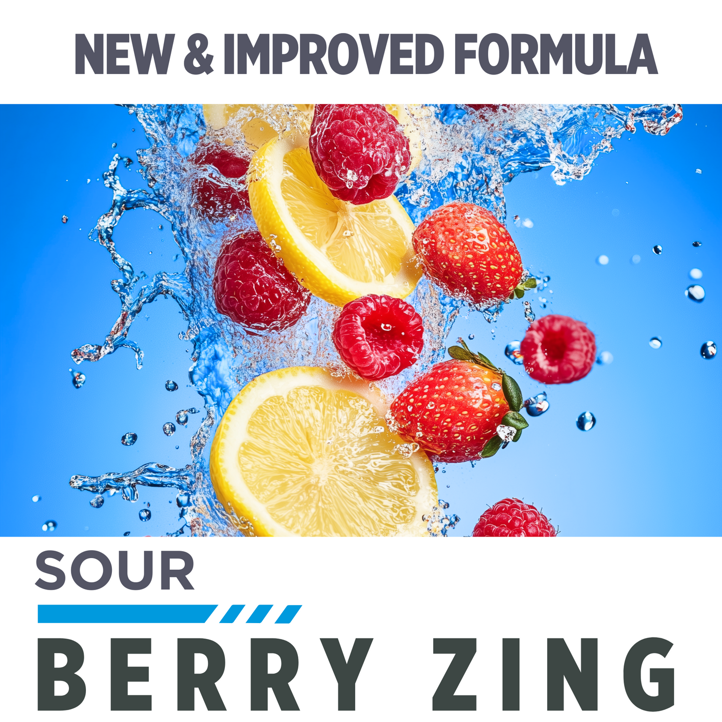 CON-CRĒT® Creatine HCl Gummies, Sour Berry Zing Flavor