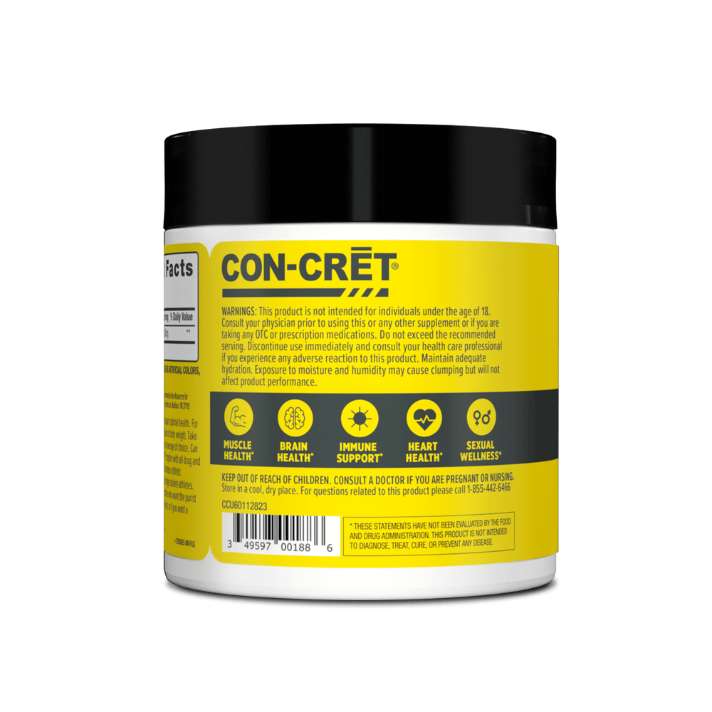 Unflavored Creatine HCl Powder CON CR T