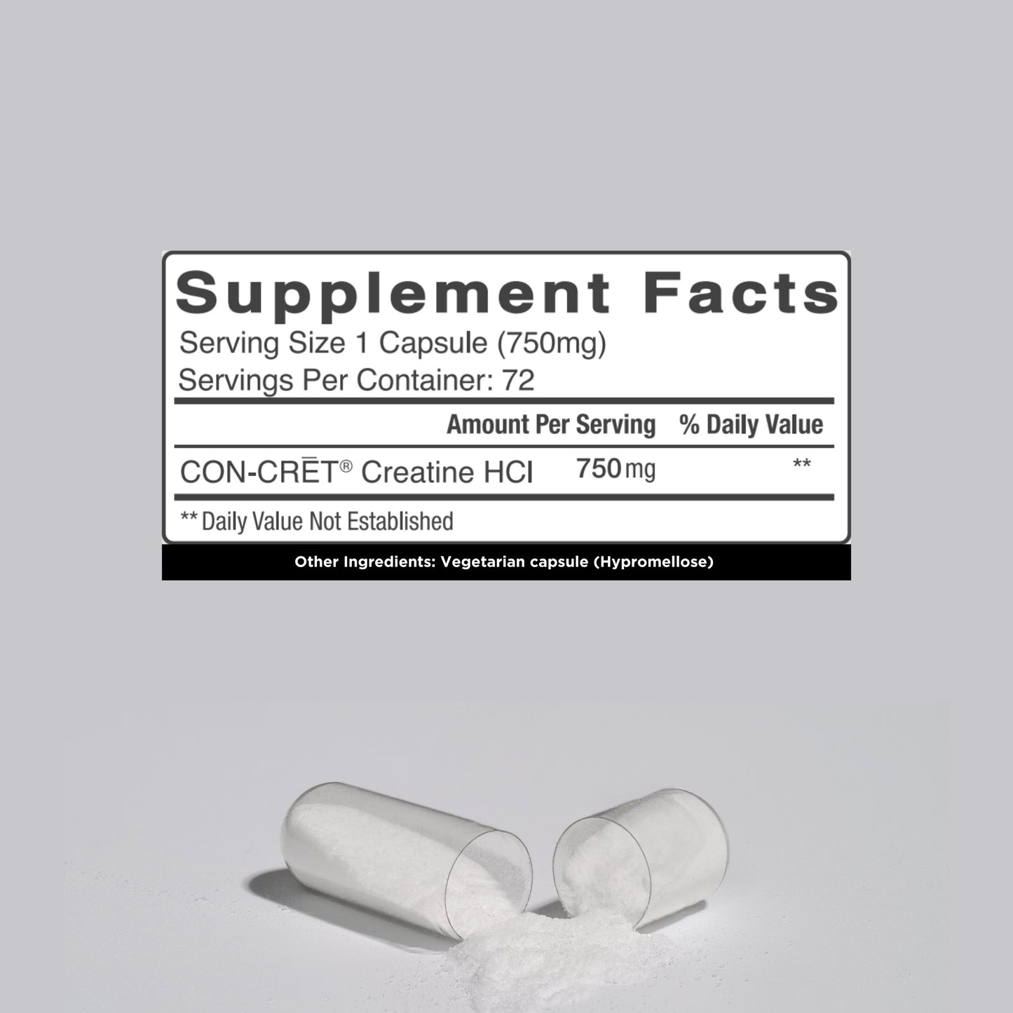 
                  
                    CON-CRĒT® Creatine HCl Brain Health Capsules
                  
                