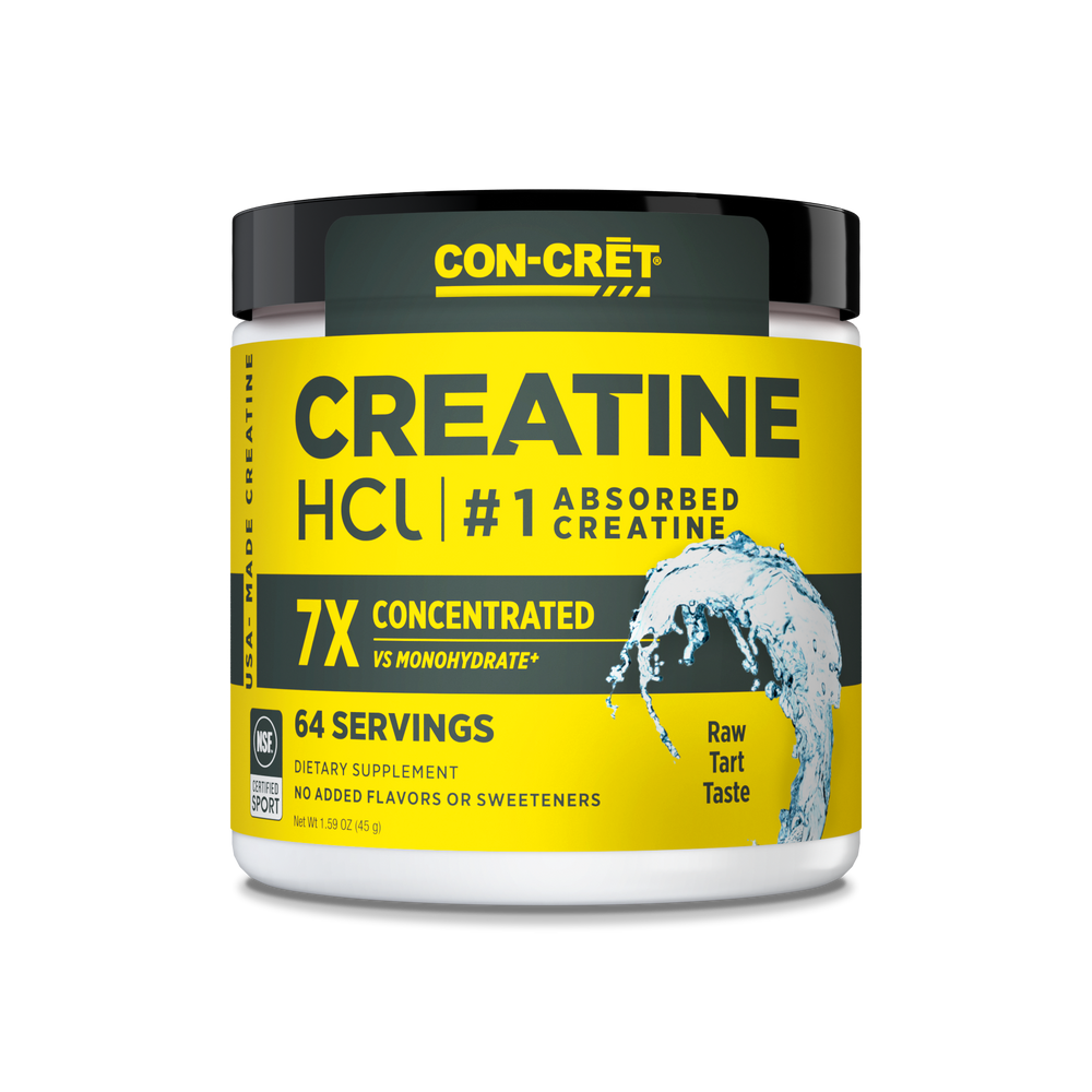 CON-CRĒT® Creatine HCl Powder - Unflavored