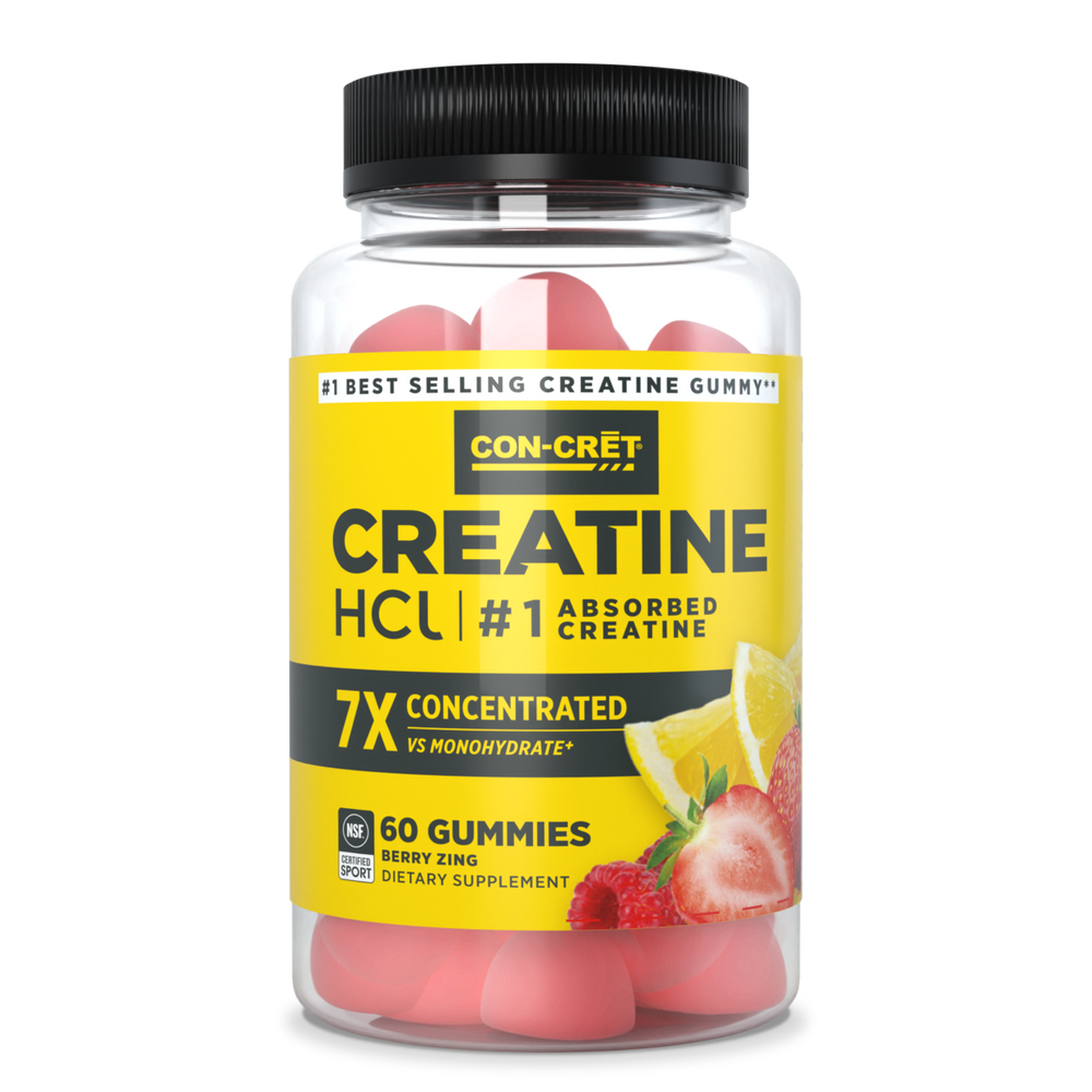 CON-CRĒT® Creatine HCl Gummies