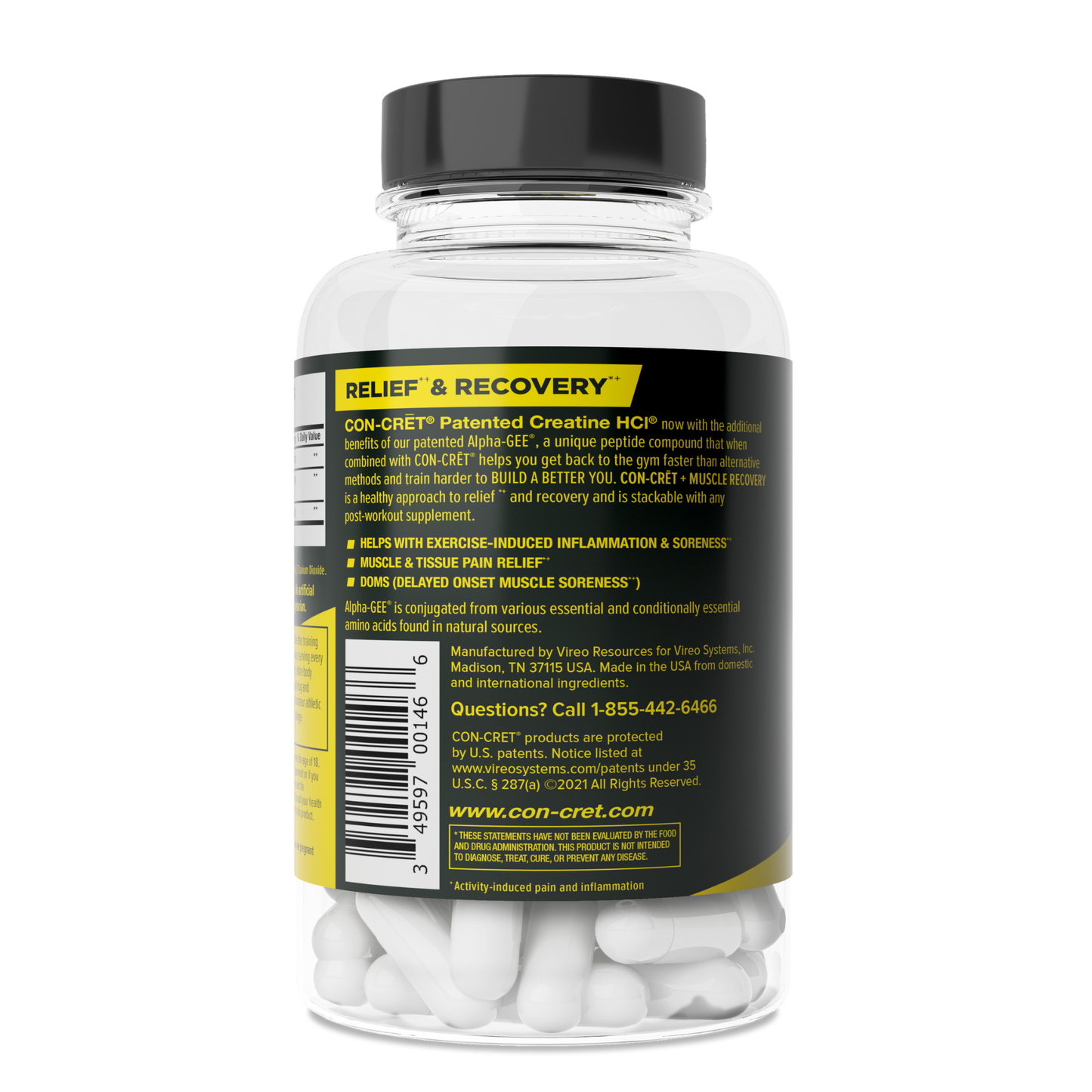 
                  
                    CON-CRĒT® Creatine HCl + Muscle Recovery
                  
                