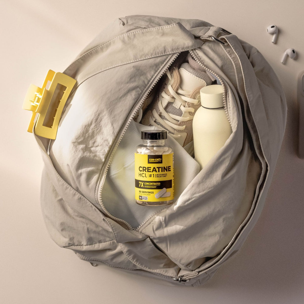 CREATINE WAS ALREADY PROVEN. WE FOCUSED ON THE EXPERIENCE.