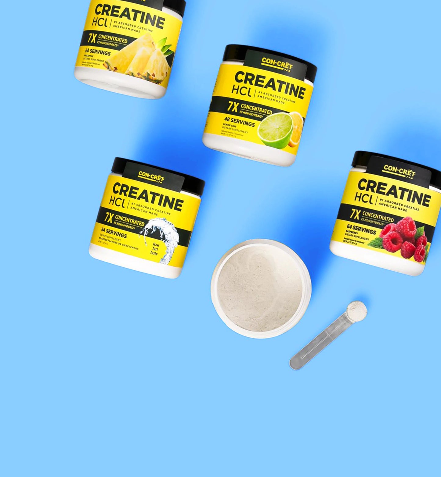 Creatin Cubes Creatine Powder | CON-CRĒT