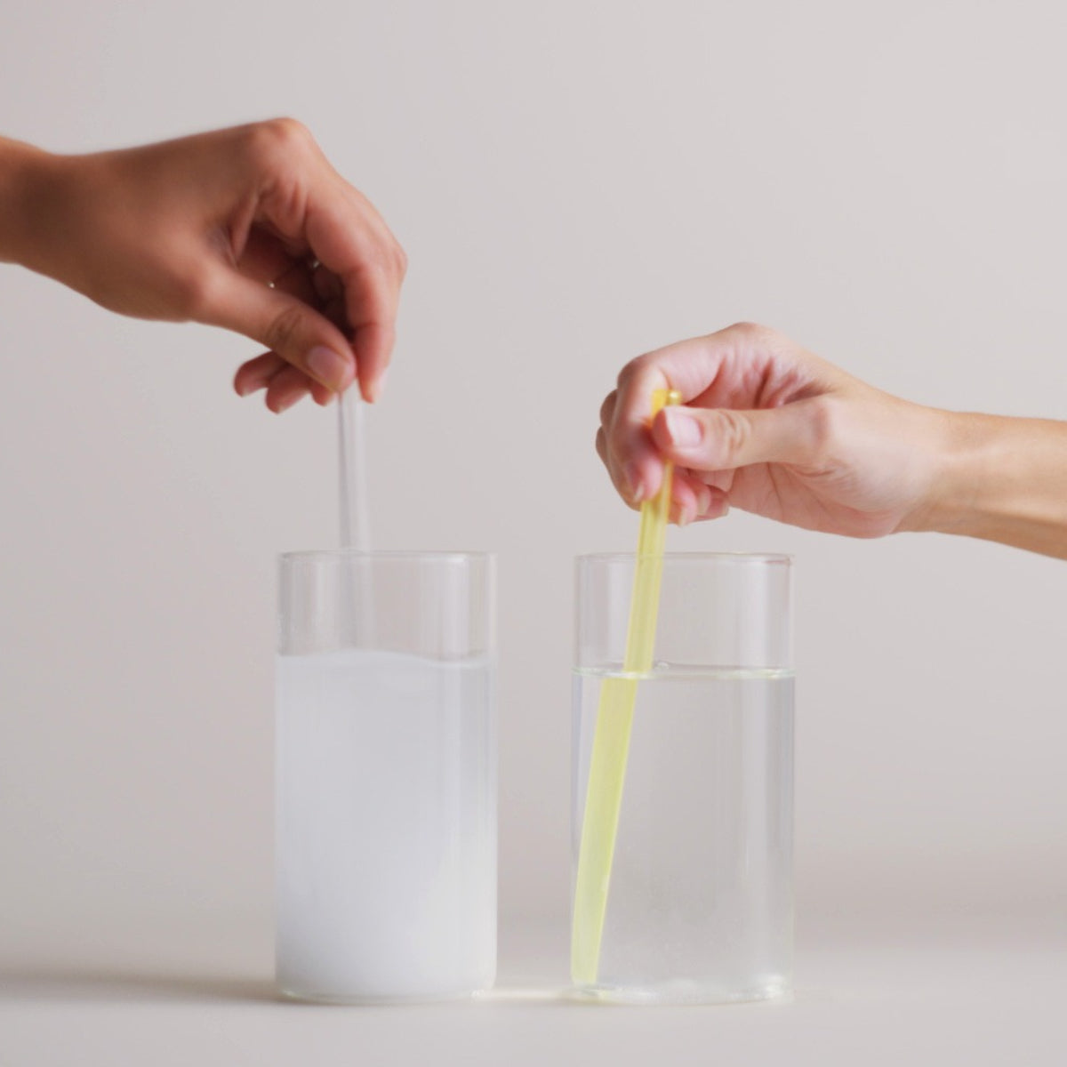 MARKEDLY MORE WATER-SOLUBLE